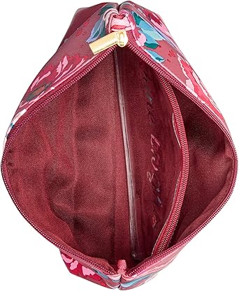 New Women's Floral Zip Pouch Cosmetic Make - Up Bag 2 Pc Set - Kidsy