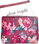 New Women's Floral Zip Pouch Cosmetic Make - Up Bag 2 Pc Set - Kidsy