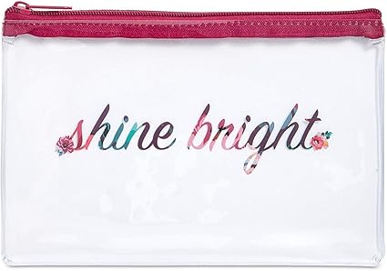 New Women's Floral Zip Pouch Cosmetic Make - Up Bag 2 Pc Set - Kidsy