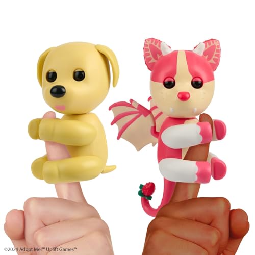 New WowWee Fingerlings Adopt Me! Pet (Strawberry Shortcake Bat Dragon) - Kidsy
