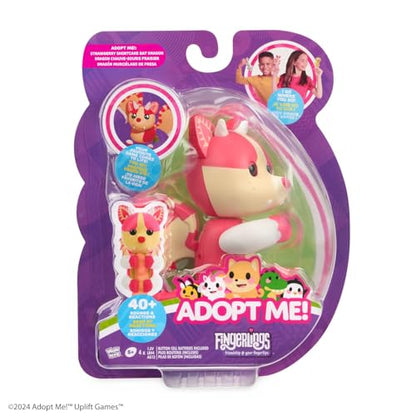 New WowWee Fingerlings Adopt Me! Pet (Strawberry Shortcake Bat Dragon) - Kidsy