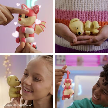 New WowWee Fingerlings Adopt Me! Pet (Strawberry Shortcake Bat Dragon) - Kidsy