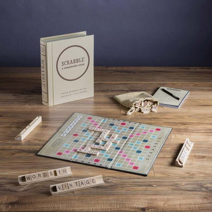 New WS Game Company Scrabble Vintage Bookshelf Edition - Kidsy