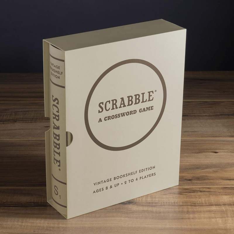 New WS Game Company Scrabble Vintage Bookshelf Edition - Kidsy