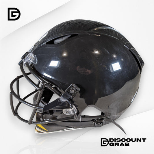 New Xenith Shadow Varsity Helmet Black Gloss, Large - Kidsy