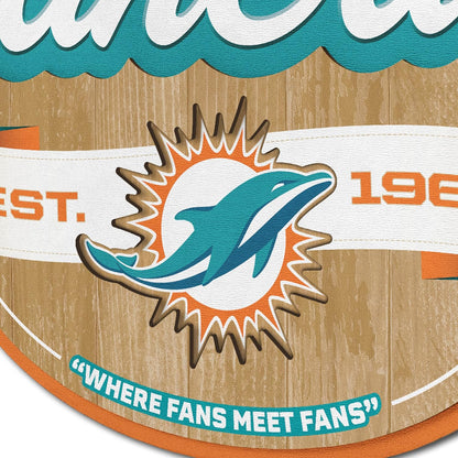 New YouTheFan NFL FanCave 3D Layered Wall Art Ready - to - Hang Fan Decor - Kidsy
