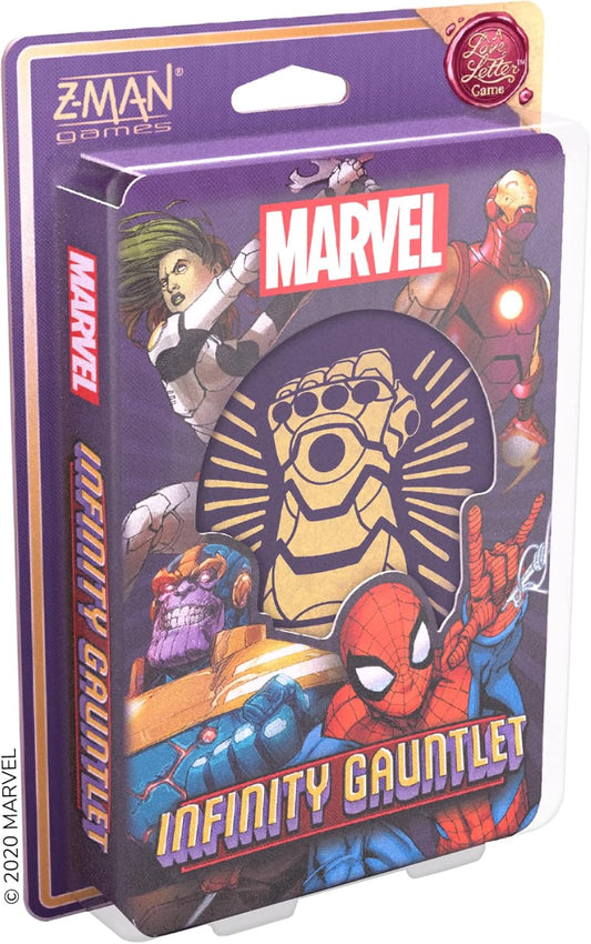 New Z - Man Games Infinity Gauntlet Love Letter Card Game (2–6 Players) - Kidsy