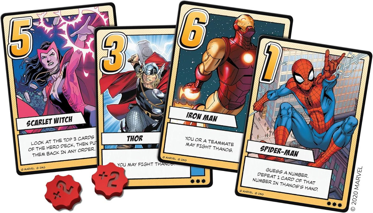 New Z - Man Games Infinity Gauntlet Love Letter Card Game (2–6 Players) - Kidsy
