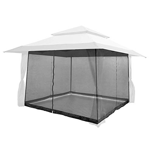 New Z - Shade 10' x 10' Screenroom Shade Protectant Attachment for 13' x 13' (Black) - Kidsy