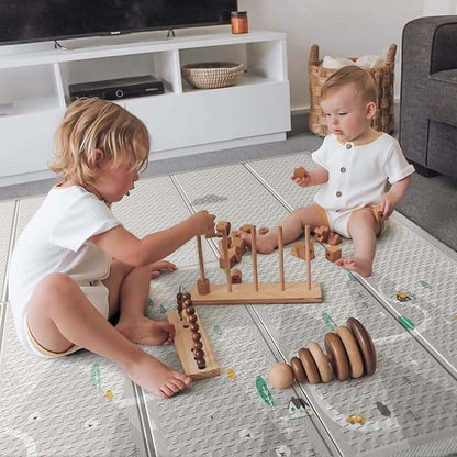 New ZEEBABA Foldable Baby Play Mat (59"x59") - Kidsy