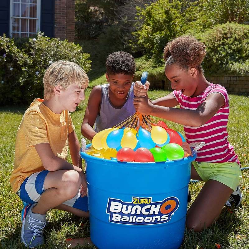 New ZURU BUNCH O BALLOONS - 350 Rapid - Fill Crazy Color Water Balloons (10 Pack) Exclusive - Kidsy