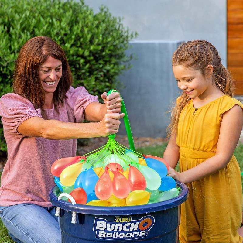 New ZURU BUNCH O BALLOONS - 350 Rapid - Fill Crazy Color Water Balloons (10 Pack) Exclusive - Kidsy