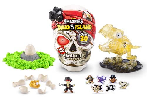 New ZURU Smashers Dino Island Giant T - Rex Skull with 30+ Surprises and Mini Eggs - Kidsy