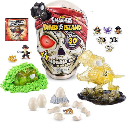 New ZURU Smashers Dino Island T - Rex Skull Playset (30+ Surprises) - Kidsy