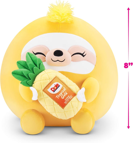 New ZURU Snackles Series 2 Plush 16 - Inch (Dole Pineapple Sloth) - Kidsy