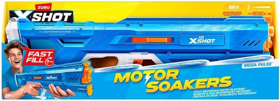 New ZURU XSHOT Fast Fill Motor Soakers (Mega Pulse) - Kidsy