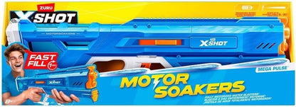 New ZURU XSHOT Fast Fill Motor Soakers (Mega Pulse) - Kidsy