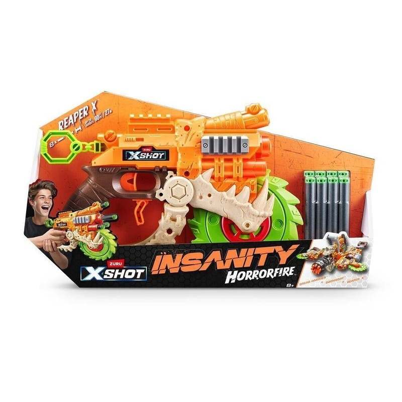 New ZURU XSHOT Insanity Reaper - X Blaster - Kidsy