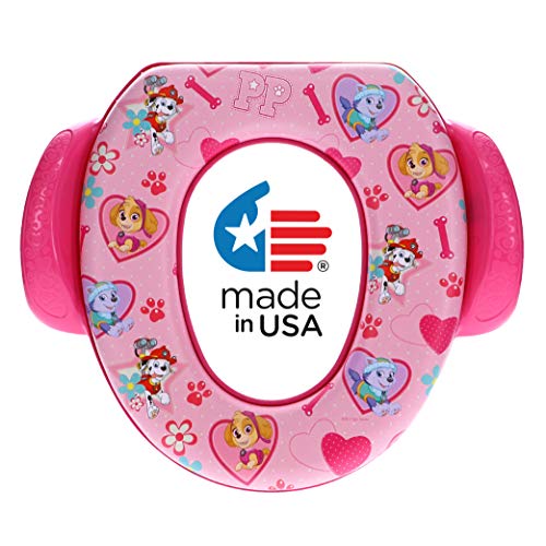 Nickelodeon Paw Patrol "Skye and Everest" Soft Potty Seat (Pink, Standard) - Kidsy