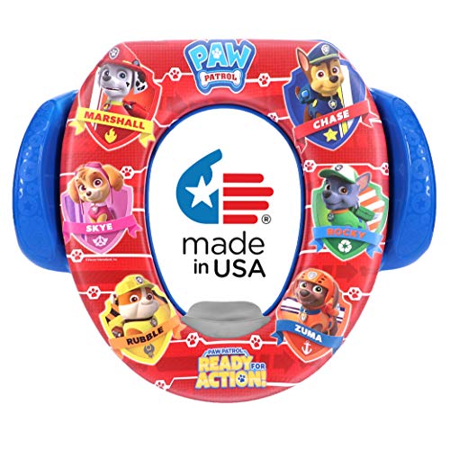 Nickelodeon PAW Patrol"Ready for Action" Soft Potty Seat for Toilet Training Kids (Red/Blue) - Kidsy