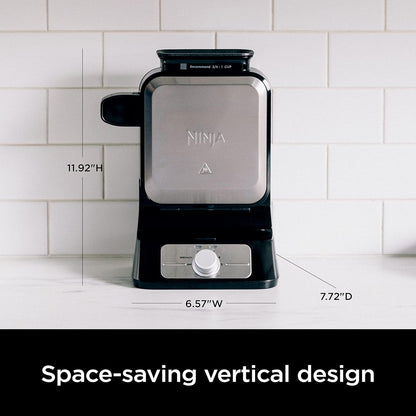 Ninja BW1001 NeverStick PRO Belgian Waffle Maker (Black & Silver) - Kidsy