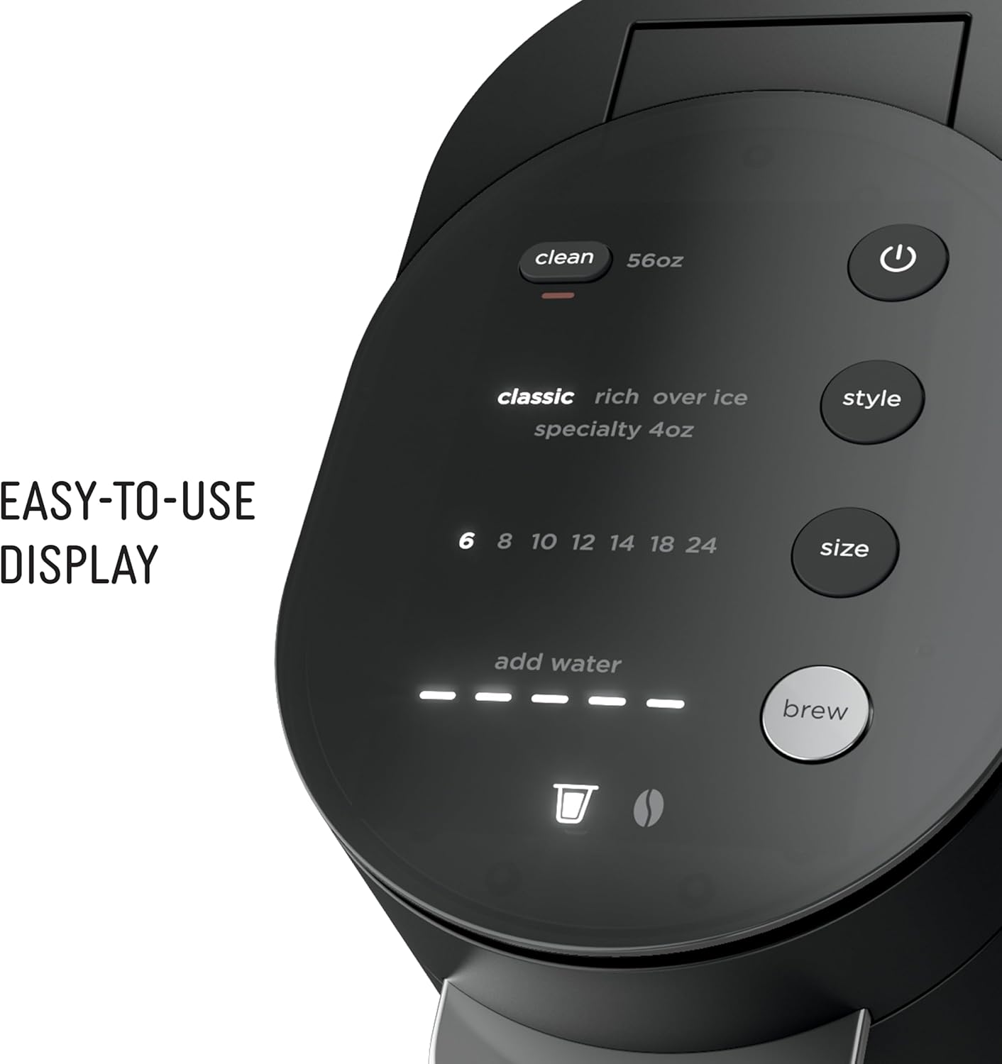 Ninja Coffee Maker Single Serve Brew with Coffee Pods & Grounds (Standard Black) - Kidsy