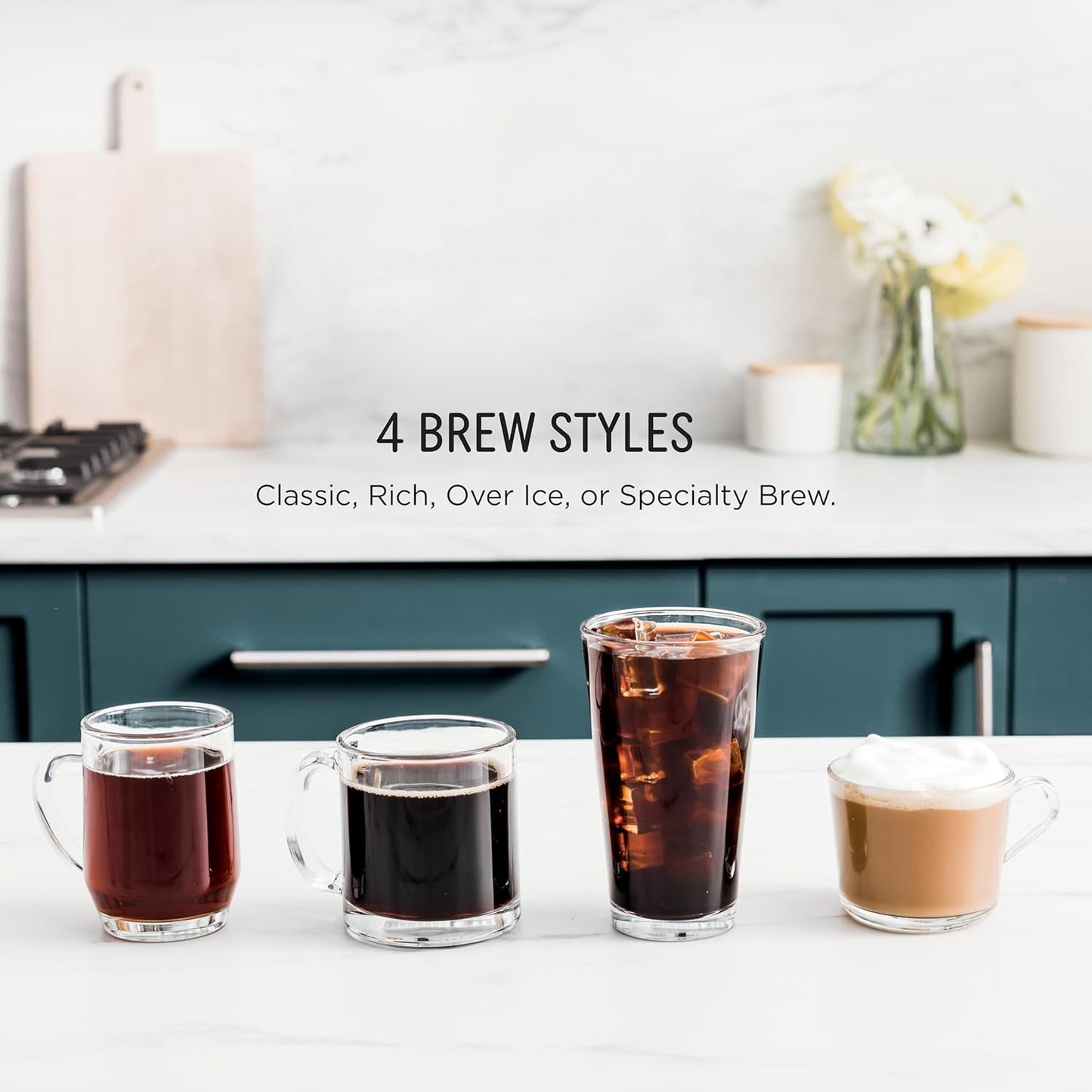 Ninja Coffee Maker Single Serve Brew with Coffee Pods & Grounds (Standard Black) - Kidsy