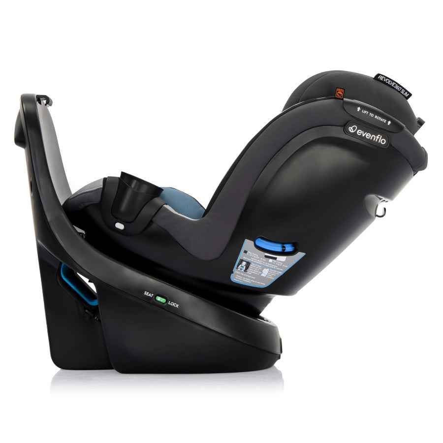 New Revolve360 Slim 2-in-1 Rotational Car Seat with Quick Clean Cover