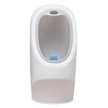 Nuby My Real Urinal Training Toilet with Life - like Flush Button and Sound (White) - Kidsy