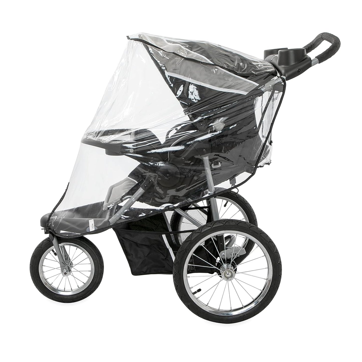 Nuby Rain Weather Shield for Jogging Stroller Clear Stroller Cover with Storage Pocket - Kidsy