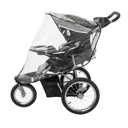 Nuby Rain Weather Shield for Jogging Stroller Clear Stroller Cover with Storage Pocket - Kidsy