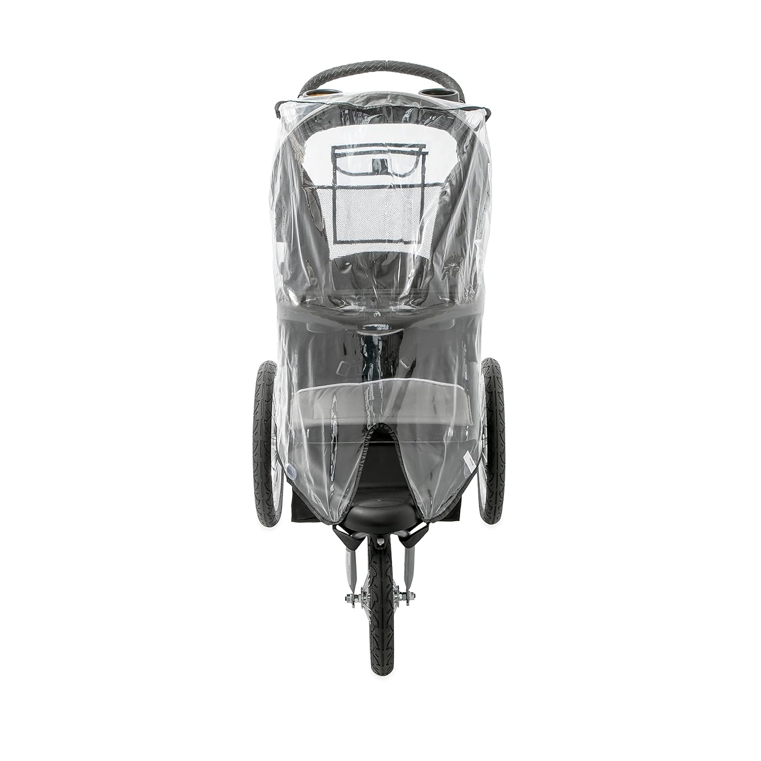 Nuby Rain Weather Shield for Jogging Stroller Clear Stroller Cover with Storage Pocket - Kidsy