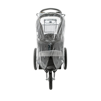 Nuby Rain Weather Shield for Jogging Stroller Clear Stroller Cover with Storage Pocket - Kidsy