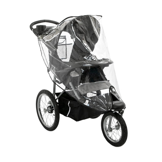 Nuby Rain Weather Shield for Jogging Stroller Clear Stroller Cover with Storage Pocket - Kidsy
