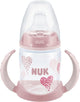 NUK Small Learner Tritan Sippy Cup 5 oz 6+ Months (Pink Hearts) - Kidsy