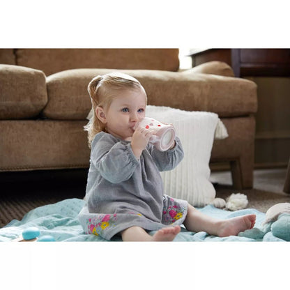 NUK Small Learner Tritan Sippy Cup 5 oz 6+ Months (Pink Hearts) - Kidsy