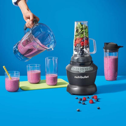 Nutribullet Full - Size Blender Combo NBF50500 (Dark Gray) - Kidsy