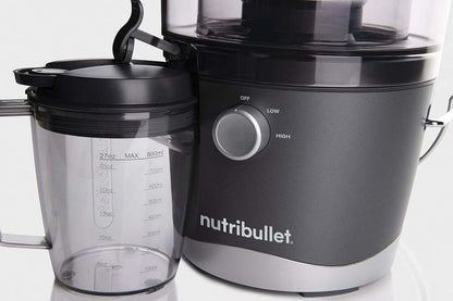 Nutribullet NBJ50100 Centrifugal Juicer, 800 Watts (Gray) - Kidsy