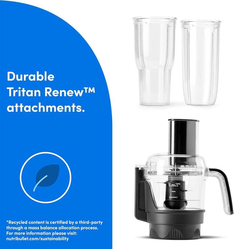 Nutribullet Ultra Plus+ 3 - 1 Compact Kitchen System, 1200W Kitchen System (Gunmetal Gray) - Kidsy