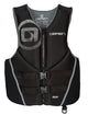 O'Brien Men's Traditional Neoprene USCGA Life Jacket (Medium/Black) - Kidsy