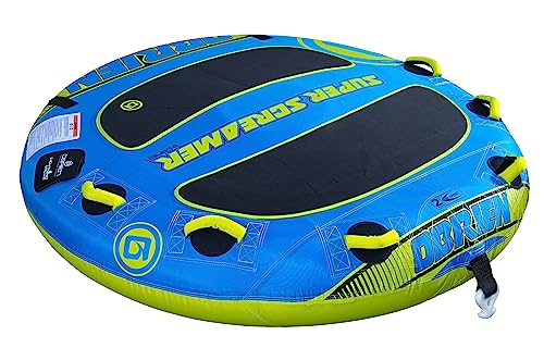 O'Brien Super Screamer 2 Person Towable Boating Tube (Blue) - Kidsy