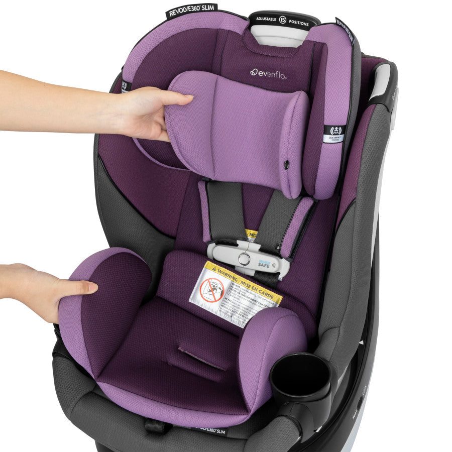 New Revolve360 Slim 2-in-1 Rotational Car Seat with SensorSafe