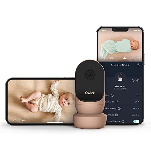 Owlet Cam 2 HD Video Baby Monitor (Dusty Rose) - Kidsy