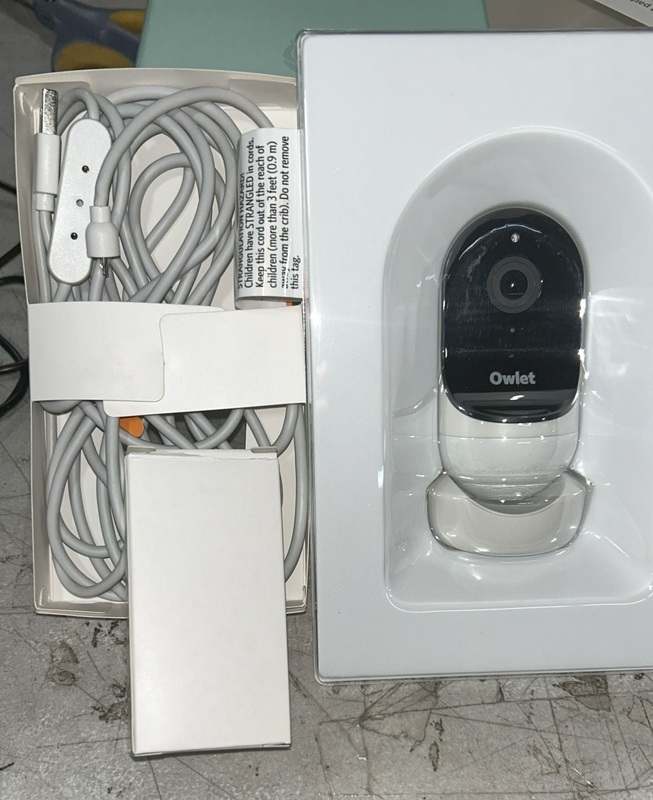 Owlet Cam 2 Smart Baby Monitor (White) - Kidsy