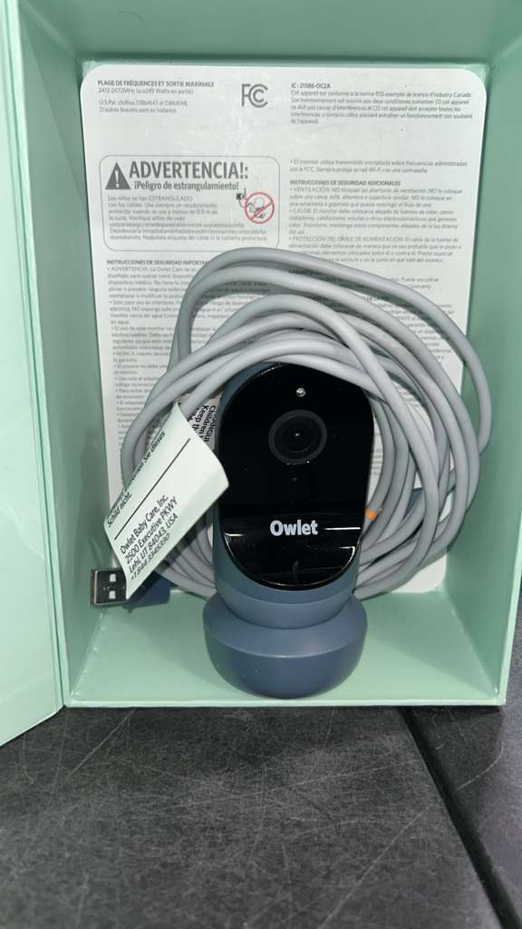 Owlet Cam 2 Smart Baby Video Monitor (Bedtime Blue) - Kidsy