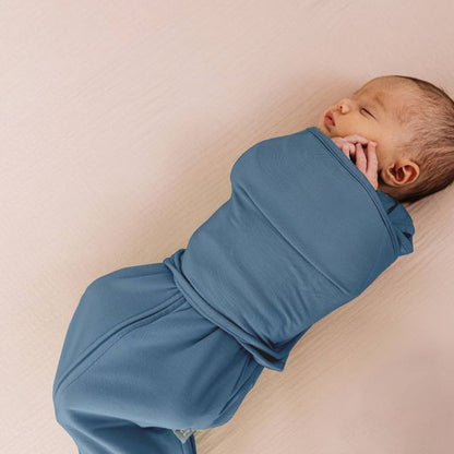 Owlet Dream Sleeper with Swaddle, 0–3 Months (Bedtime Blue) - Kidsy