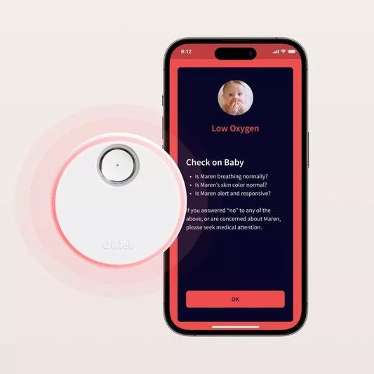 Owlet Dream Sock Smart Baby Monitor (Mint) - Kidsy