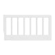 Oxford Baby Essentials Mini Crib Toddler Guard Rail Conversion Kit (White) - Kidsy