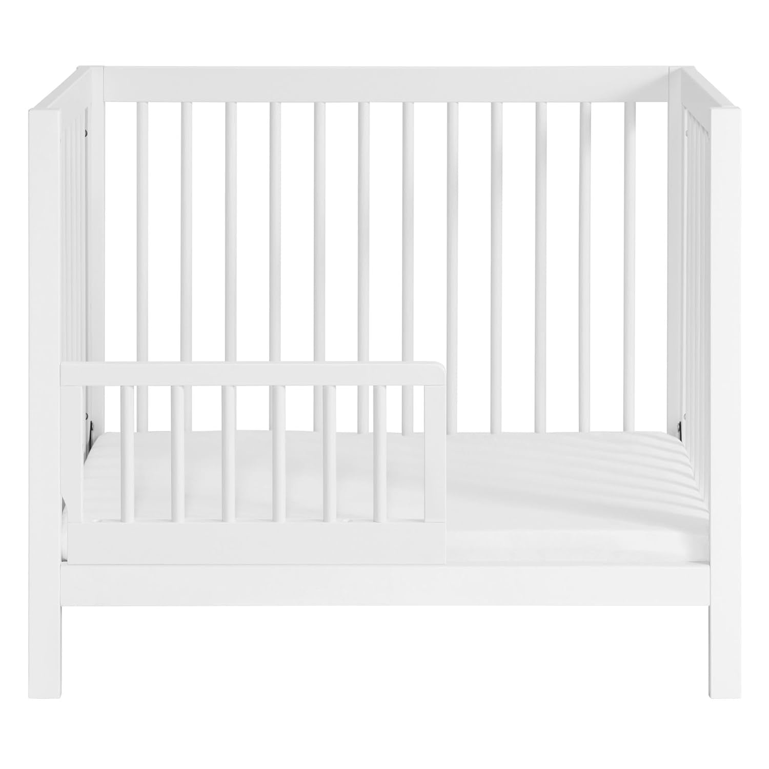 Oxford Baby Essentials Mini Crib Toddler Guard Rail Conversion Kit (White) - Kidsy
