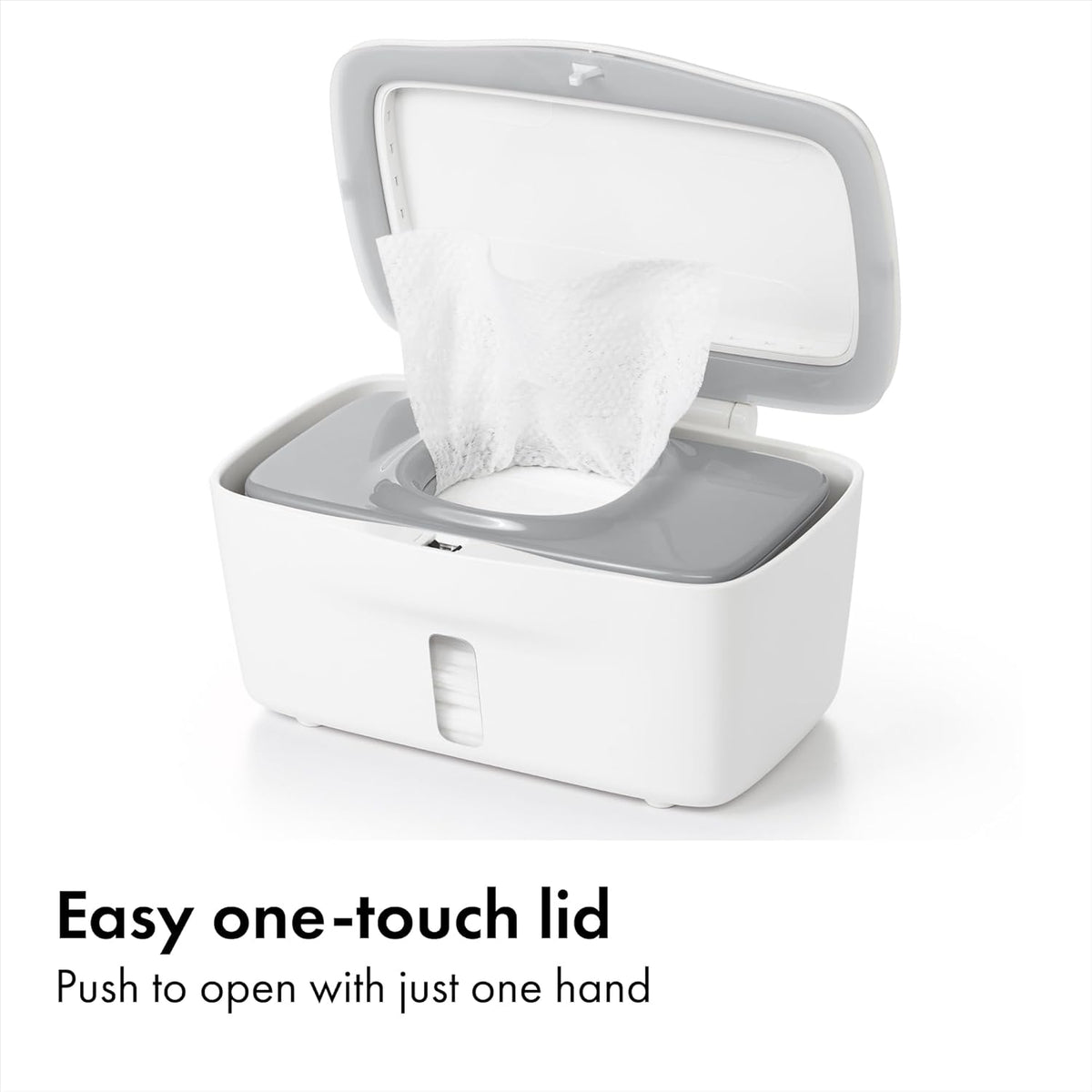 OXO Tot Perfect Pull Wipes Dispenser (Gray) - Kidsy